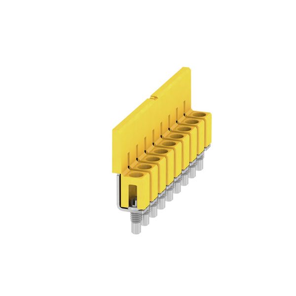 Cross-connector (terminal), when screwed in, Number of poles: 9, Pitch image 2