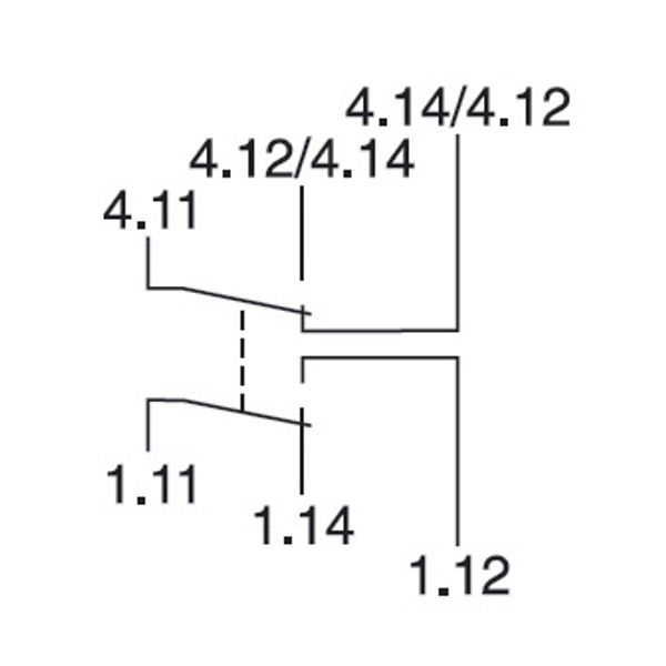 Auxiliary/Trip Signal Contact, 2CO, Screw on Type image 2