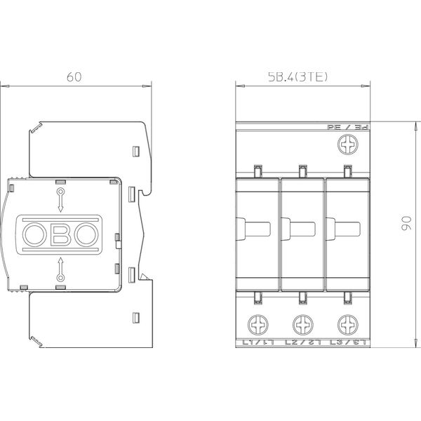 V20-C 3-385 SurgeController V20 3-pole version 385V image 2