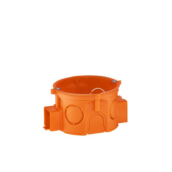 Flush mounted junction box S60KFw orange image 1