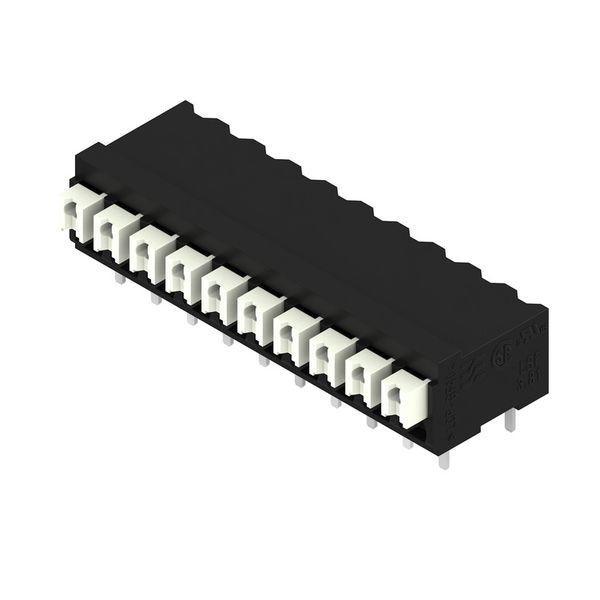 PCB terminal, 3.81 mm, Number of poles: 10, Conductor outlet direction image 4