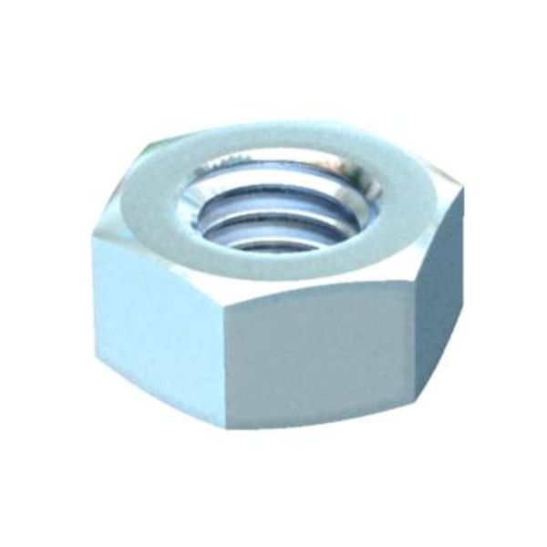 DIN934 M6 F Hexagonal nut to DIN 934 M6 image 1