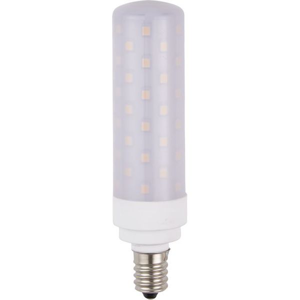 LED E14 Tube T29x118 230V 1050Lm 10W 930 AC/DC Opal Dim image 1