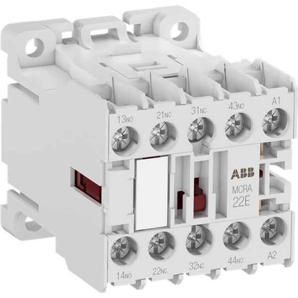 MCRA022ATN Mini Contactor Relay 2NO+2NC 220-240V 50Hz/240-277V60Hz image 2