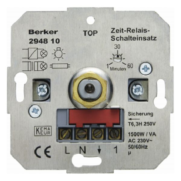 Timer relay switch insert, house electronics image 1