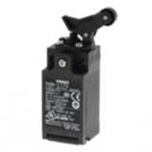 Limit switch, D4N, M20 (1-conduit), 1NC/1NO (slow-action), one-way rol image 1