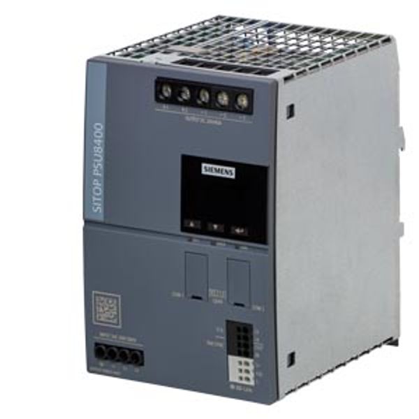 SITOP PSU8400 3AC 40A IOL Stabilized power supply Input: 400-500 .... 6EP3437-8SB00-4AY0 image 1