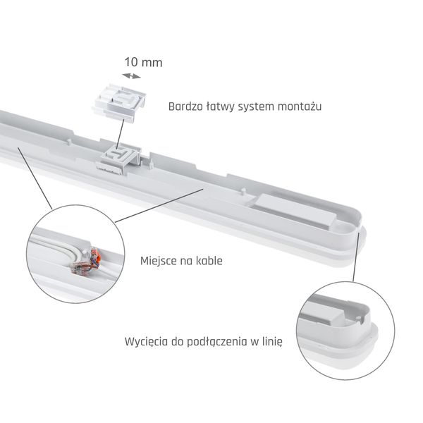 LIMEA GO 50W 120cm IP65 CW image 77