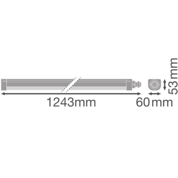 DAMP PROOF COMPACT GEN 2 1200 V 33W 840 IP66 PS image 20