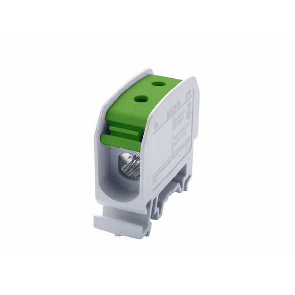 STB 16 Rail-mounted terminal block Al/Cu 87110 SIMBLOCK green image 1