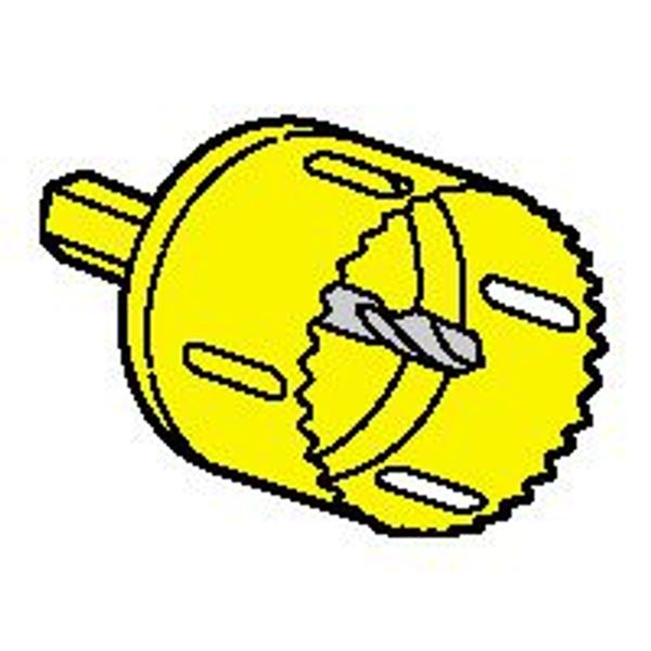 Hole saw Ø54mm for Batibox drywall wall boxes reference 089304 and 089305 image 2