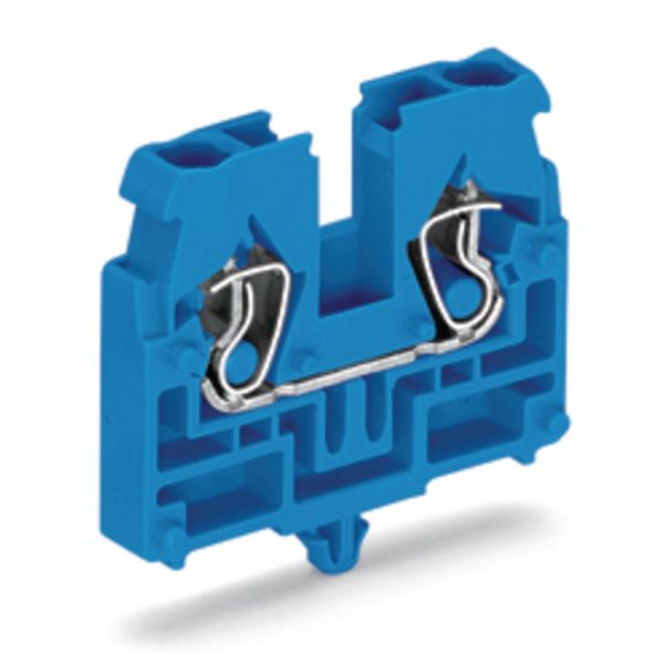 2-conductor terminal block without push-buttons suitable for Ex i appl image 1