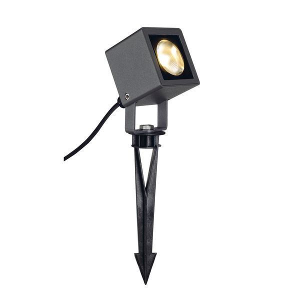 NAUTILUS SQUARE LED spot light, 6W, 3000K, anthracite image 1