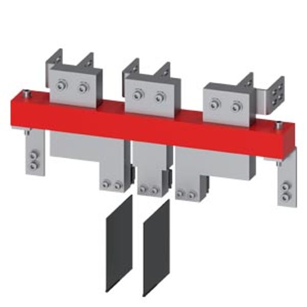 bus connectors broadened front-side 3 units accessories for: 3VA57/3VA58/3VA67/3VA68 only for IEC applications image 1