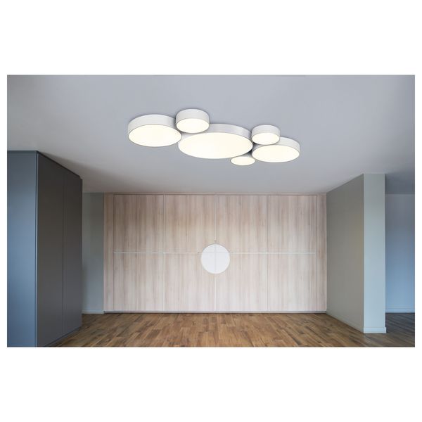 MEDO 30 LED ceiling light, white, optionally suspendable image 4