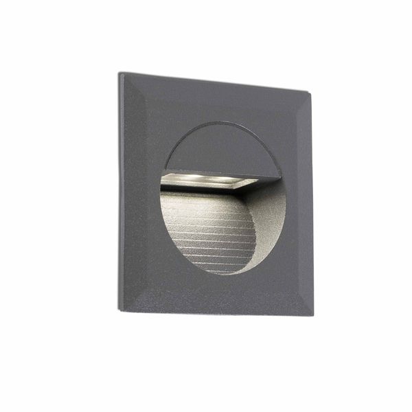 MINI CARTER DARK GREY RECESSED LED 4000K image 2