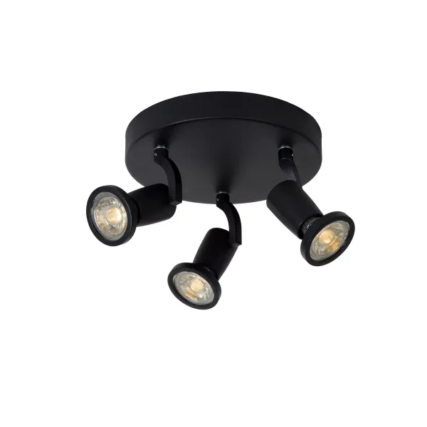 JASTER LED Spot 3xGU10/5W incl 350LM Black image 1