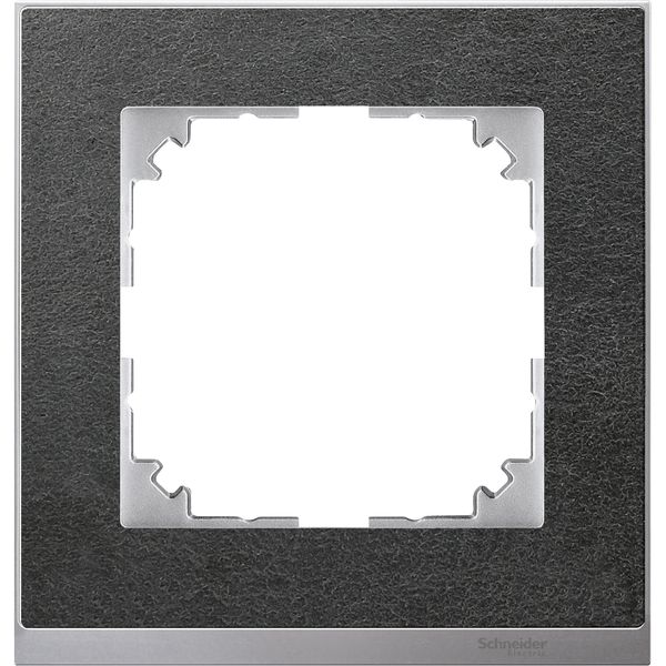M-Pure Decor frame, 1-gang, slate image 4