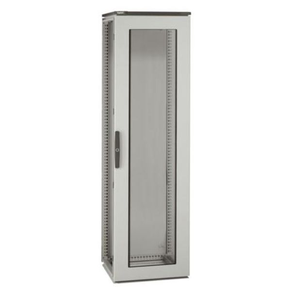 Altis assembly metal cabinet - IP55 IK10 - 2000x600x500 mm - glass door image 1