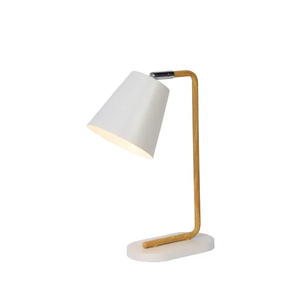 CONA Table Lamp E14 L10 W19 H36cm White image 1