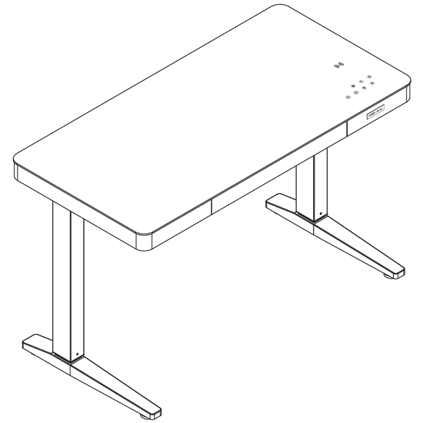 Height Adjustable Desk Top THORGEON image 1