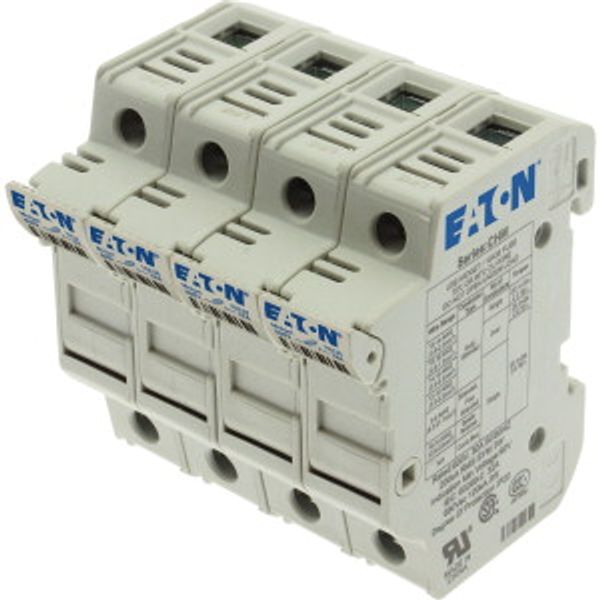 Fuse-holder, low voltage, 32 A, AC 690 V, 10 x 38 mm, 4P, UL, IEC, with indicator image 28