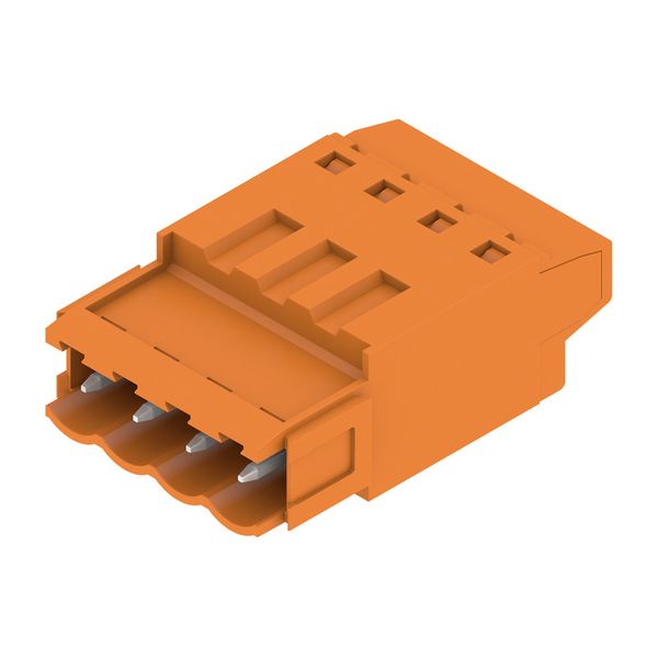 PCB plug-in connector (wire connection), 5.08 mm, Number of poles: 4,  image 1