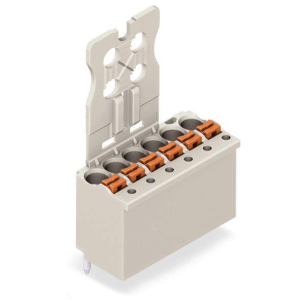 2091-1158 1-conductor THT female connector straight; push-button; Push-in CAGE CLAMP® image 4