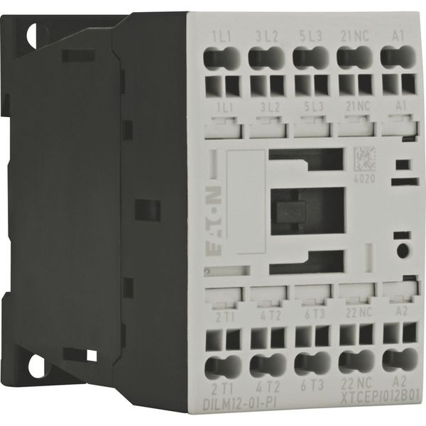 Contactor, 3 pole, 380 V 400 V 5.5 kW, 1 NC, 230 V 50/60 Hz, AC operation, Push in terminals image 14