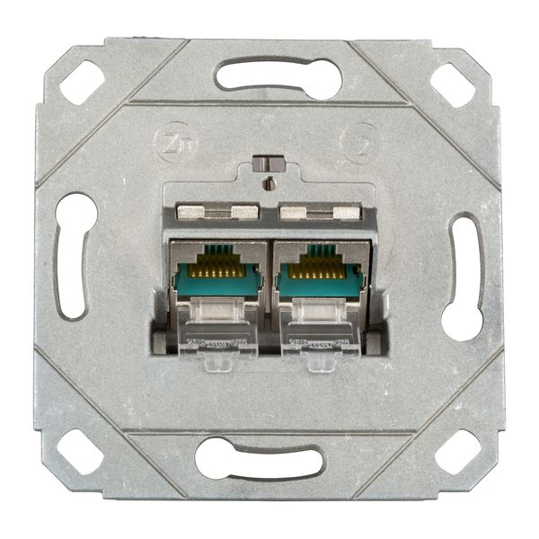 Module insert empty for 1 or 2 HSL-/HSP-modules, angled, UAE image 4