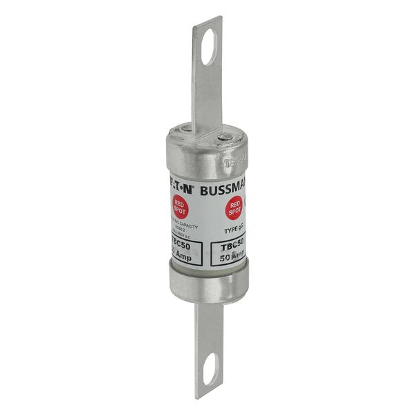 Fuse-link, low voltage, 50 A, AC 660 V, DC 460 V, BS88, 27 x 129 mm, gL/gG, BS image 4