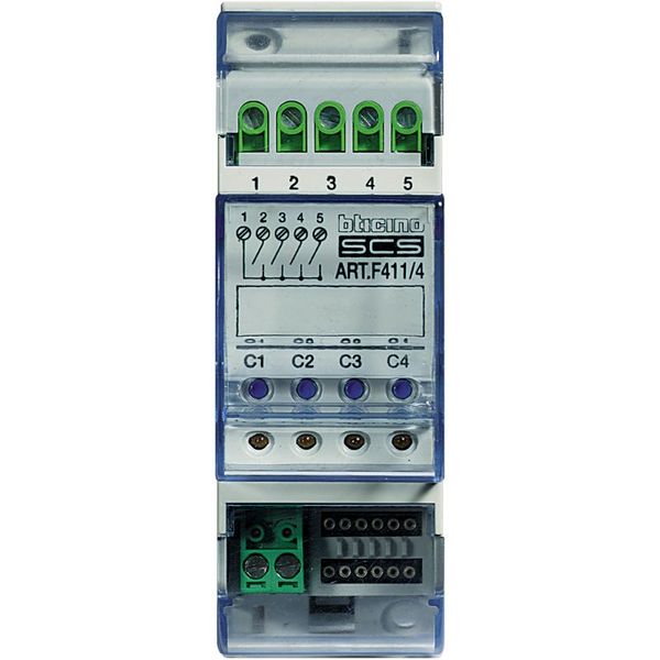 4 independent relay actuator - for single, double and combined loads. image 1