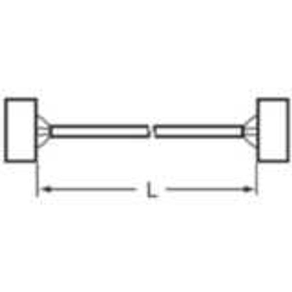 I/O connection cable for G70V with Siemens PLCs board 6ES7 321-1BH02-0 XW2Z8081R image 1