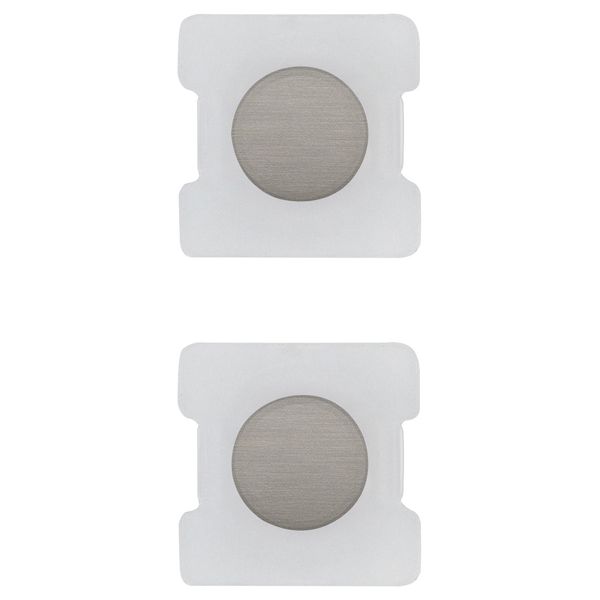 2 buttons Tondo HA lightable nickel image 1