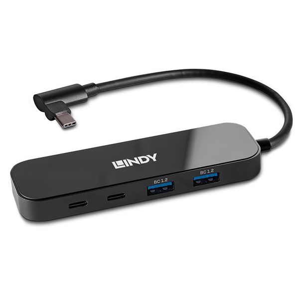 4 Port USB 3.2 Gen 2 Type C Hub with Power Delivery Connect Type A & Type C peripherals to a single USB 3.2 Gen 2 Type C port image 1