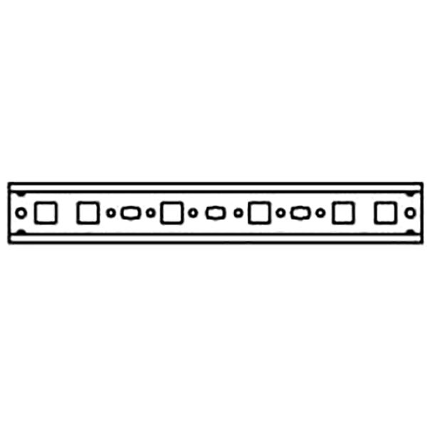 ED1 Mounting rail, 15 mm x 35 mm x 15 mm image 1