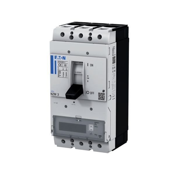 NZM3 PXR25 circuit breaker - integrated energy measurement class 1, 630A, 4p, variable, Screw terminal image 11