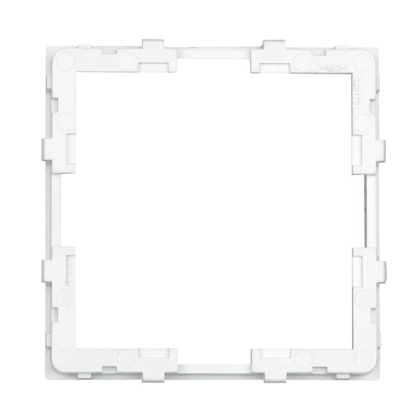 Adapter frame 55x55mm to 50x50mm, white, 1 PU = 5 pieces image 1