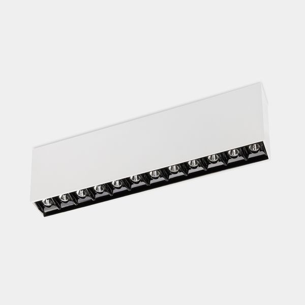 Ceiling fixture Bento Surface 12 LEDS 24.4W LED warm-white 2700K CRI 90 PHASE CUT White IP23 1744lm image 1