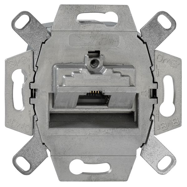 ClassEA iso 1-fach-Anschlussdose,geschirmt, mit abbrechbarem Metalltragring image 1