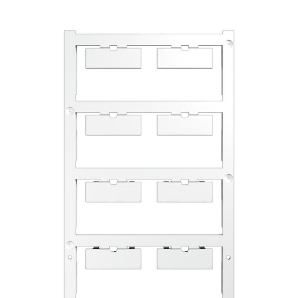 Device marking, pluggable, 25 mm, PA 66, white image 1