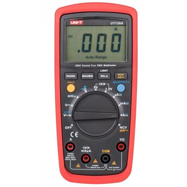 Multimeter UT139A CATIII continuity buzzer, diode UNI-T image 2