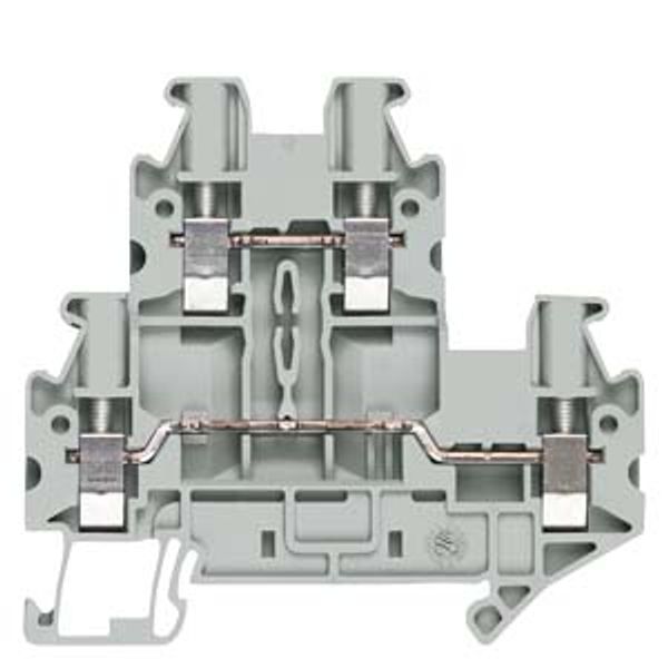 Terminal, screw terminal, two-tier,... image 1