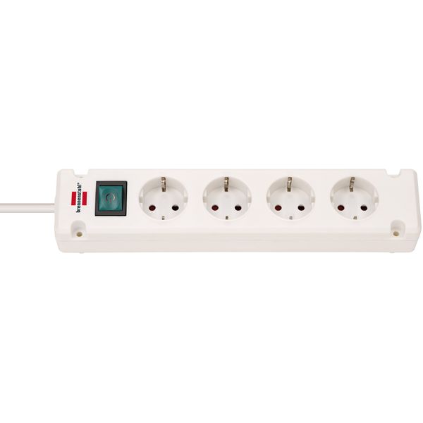 Bremounta Extension Socket 4-way white 1.5m H05VV-F 3G1.5 image 1