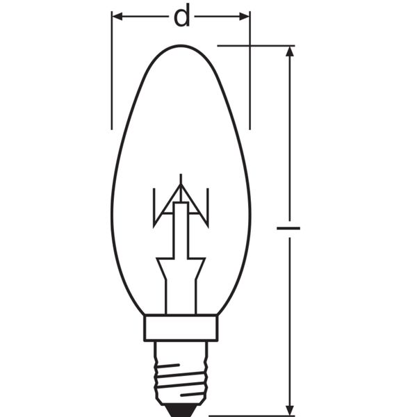 CLASSIC B 11 W 230…240 V E14 image 5