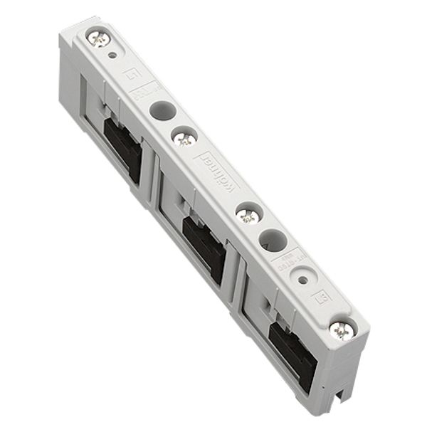 Universal busbar support UL, 3-pole 0 image 1