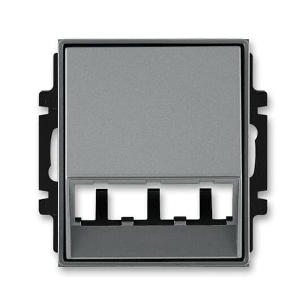 5014E-A00400 36 Cover plate for angled LED insert or for PanduitTM communication elements image 1