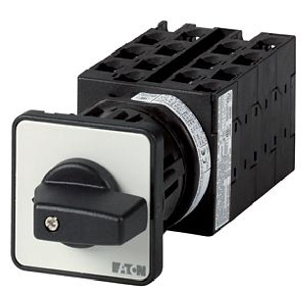 Step switches, T0, 20 A, centre mounting, 7 contact unit(s), Contacts: 14, 45 °, maintained, Without 0 (Off) position, 1-7, Design number 8254 image 5