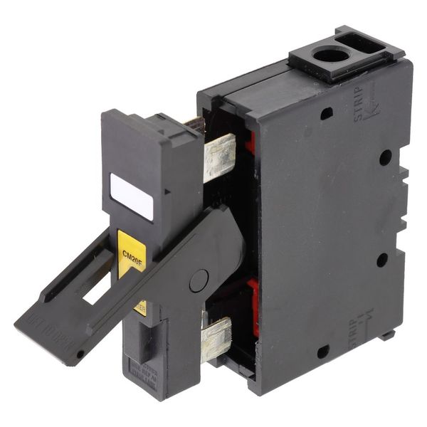 Fuse-holder, LV, 20 A, AC 690 V, BS88/A1, 1P, BS, black image 21