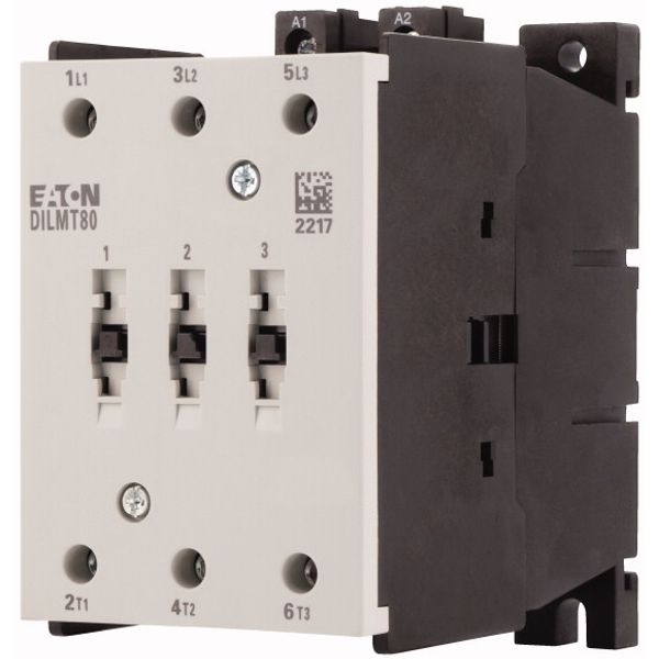 Contactor, 3 pole, 380 V 400 V: 37 kW, 230 V 50 Hz, 240 V 60 Hz, AC operation, Screw terminals image 3